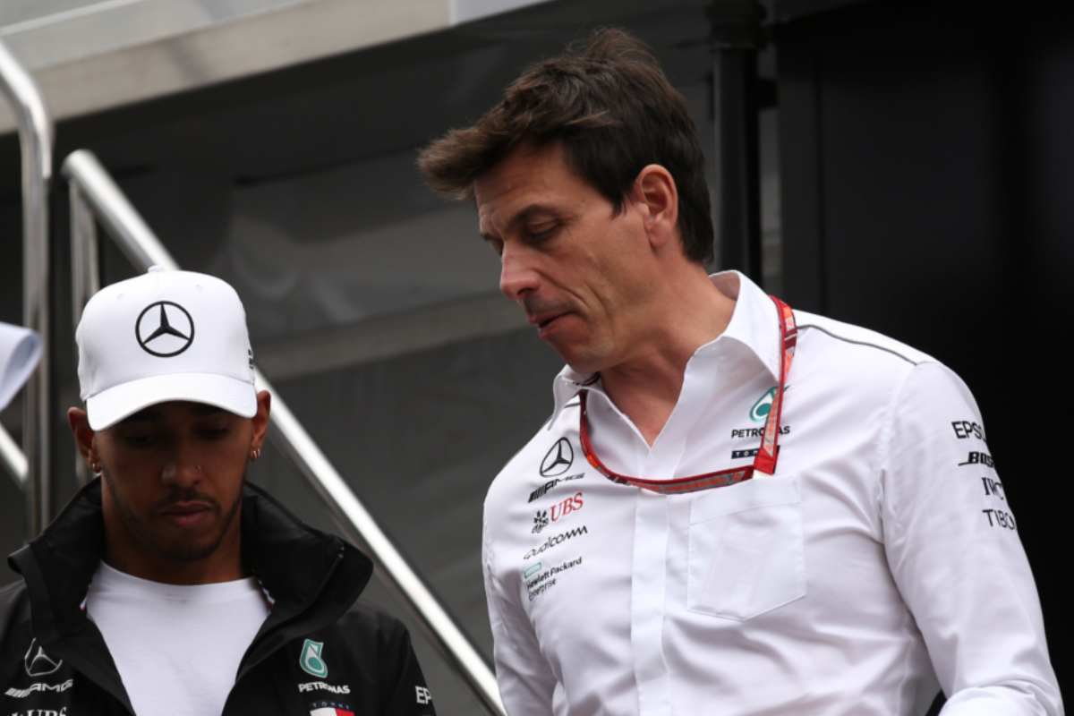 Lewis Hamilton e Toto Wolf