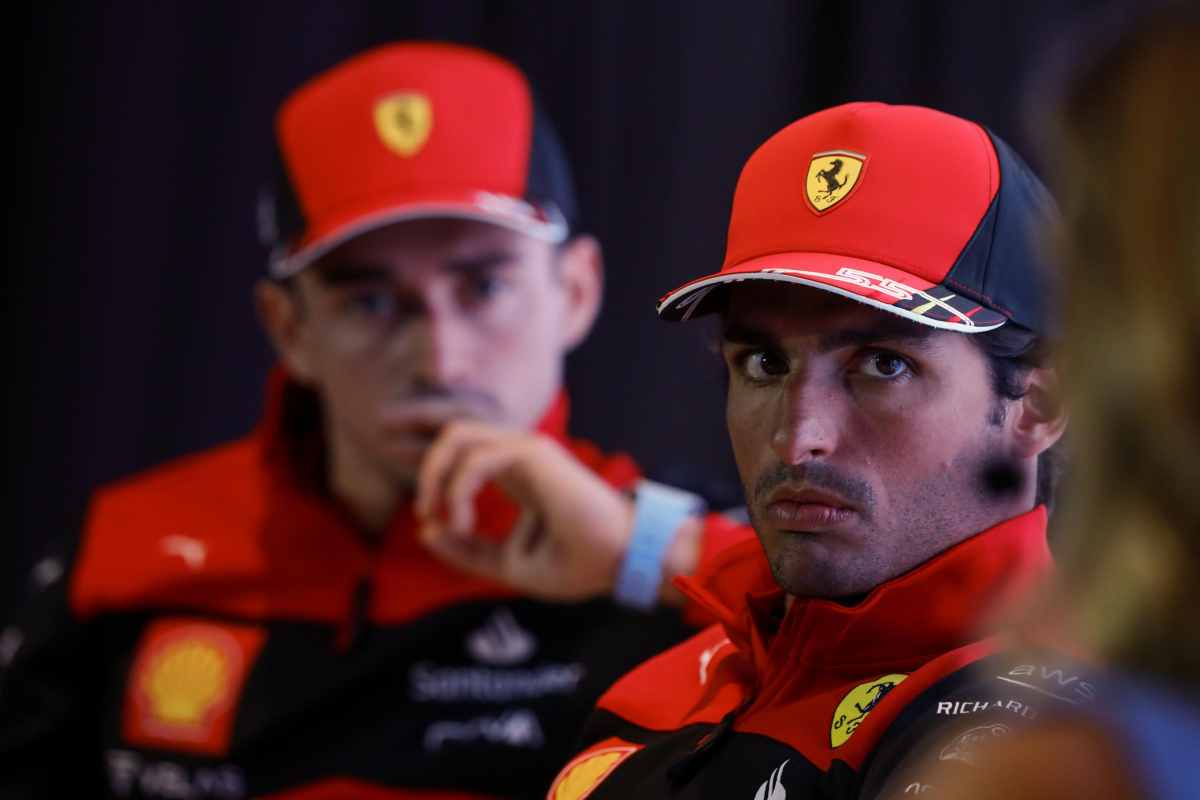 Charles Leclerc e Carlos Sainz