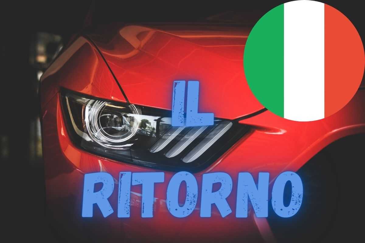 Auto italiana, sta per tornare proprio lei 28 febbraio 2023 autoemotori.it