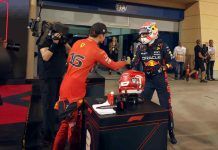 Leclerc e Verstappen