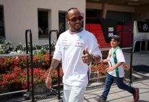 Lewis Hamilton tifoso calcio
