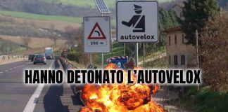 Autovelox detonato